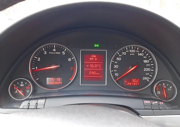 Audi A4 cena 22500 przebieg: 297000, rok produkcji 2003 z Andrychów małe 29